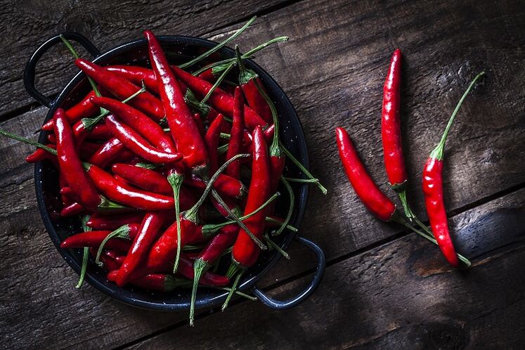piment pour augmenter la puissance